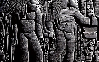 Bigfoot Hieroglyphics Unveil Ancient Pyramid Slave Builders