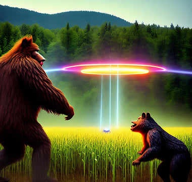 Bigfoot, Aliens, and Laser-Created Crop Circles